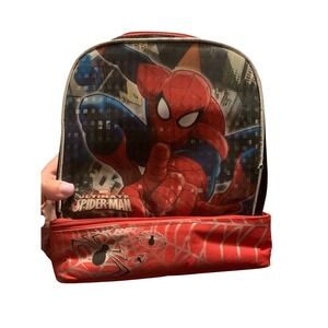 Marvel Ultimate Spider-Man Kids' Backpack Red Superhero‎ School Bag